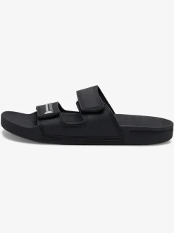 Quiksilver Sandals|Rivi Double Adjust Sandals Black/Grey/Black