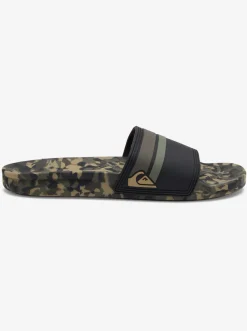 Quiksilver Sandals|Rivi Slides Green 2