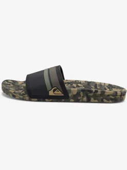 Quiksilver Sandals|Rivi Slides Green 2