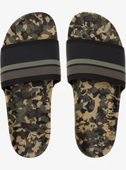 Quiksilver Sandals|Rivi Slides Green 2
