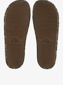 Quiksilver Sandals|Rivi Slides Green 2
