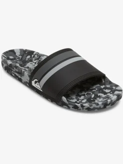Quiksilver Sandals|Rivi Slides Black 3