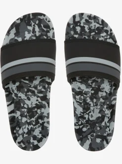 Quiksilver Sandals|Rivi Slides Black 3