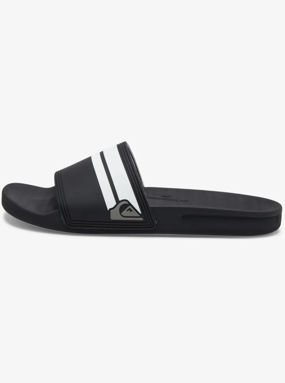 Quiksilver Sandals|Rivi Slides Black/Black/White