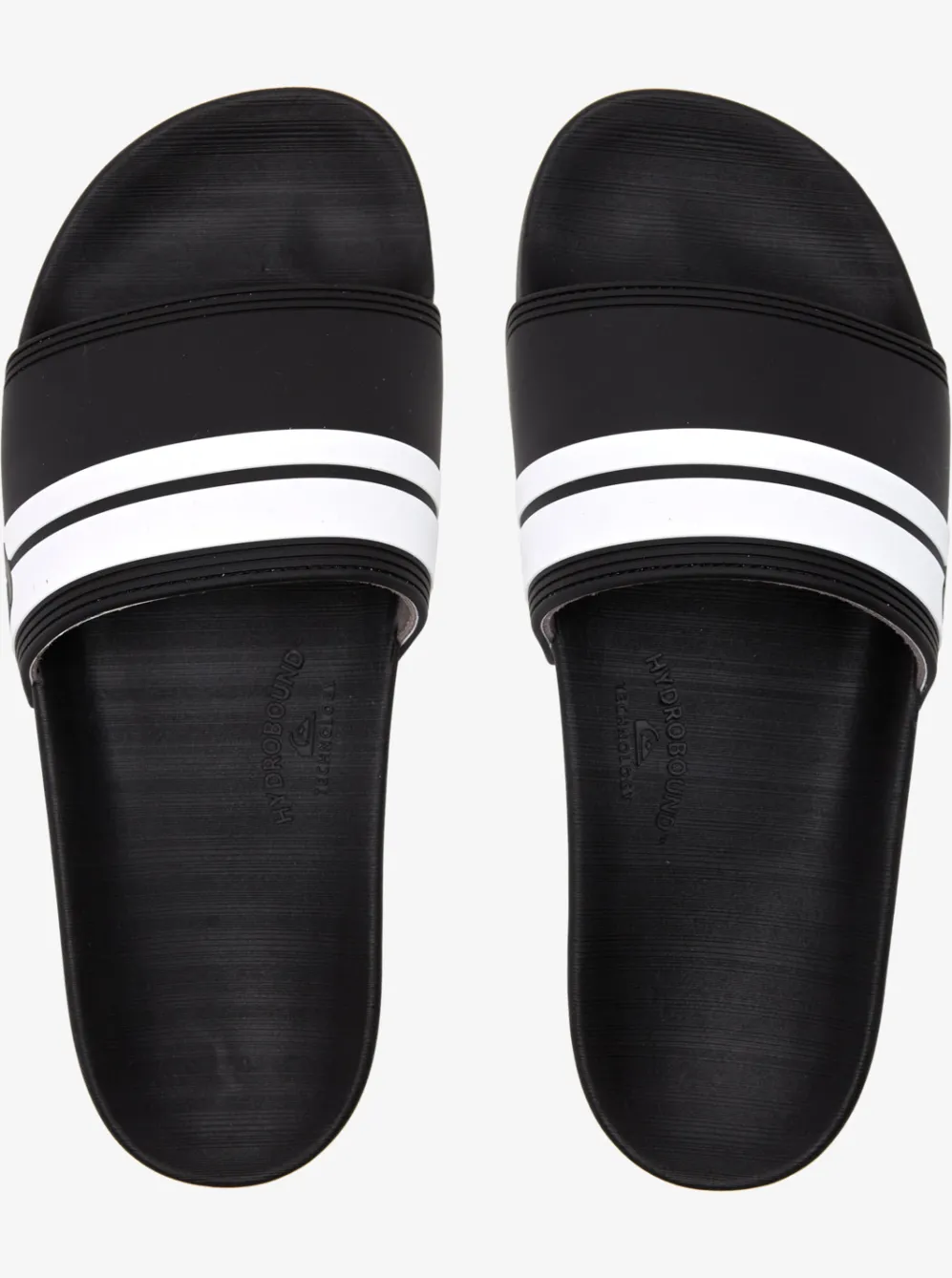 Quiksilver Sandals|Rivi Slides Black/Black/White