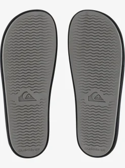 Quiksilver Sandals|Rivi Slides Black/Black/White
