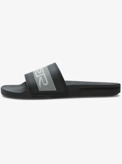 Quiksilver Sandals|Rivi Wordmark Slides Black 3