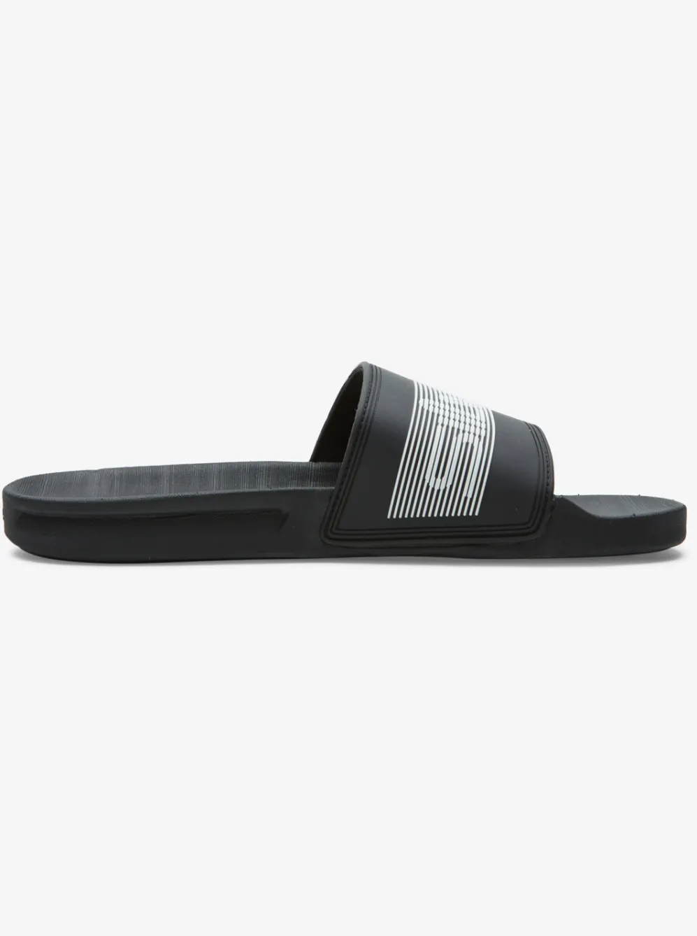 Quiksilver Sandals|Rivi Wordmark Slides Black 3
