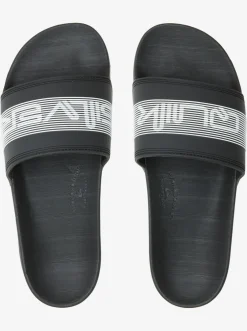 Quiksilver Sandals|Rivi Wordmark Slides Black 3