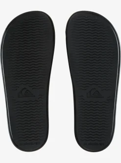 Quiksilver Sandals|Rivi Wordmark Slides Black 3