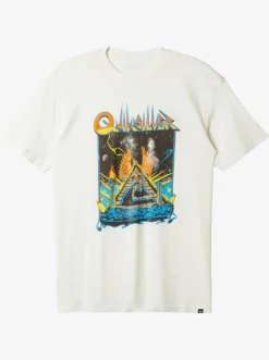 Quiksilver Tees|Rockin T-Shirt Antique White