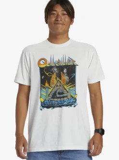 Quiksilver Tees|Rockin T-Shirt Antique White