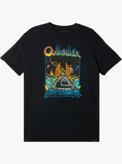 Quiksilver Tees|Rockin T-Shirt Black