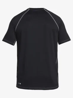 Quiksilver Rashguards|Saturn Surf Tee Short Sleeve Surf Tee Black