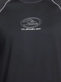 Quiksilver Rashguards|Saturn Surf Tee Short Sleeve Surf Tee Black