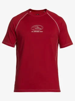 Quiksilver Rashguards|Saturn Surf Tee Short Sleeve Surf Tee Samba