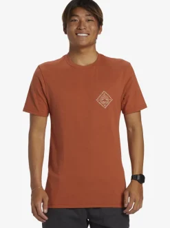 Quiksilver Tees|Scenic View T-Shirt Baked Clay