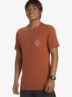 Quiksilver Tees|Scenic View T-Shirt Baked Clay