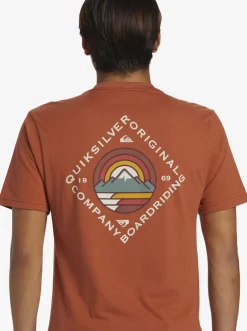 Quiksilver Tees|Scenic View T-Shirt Baked Clay