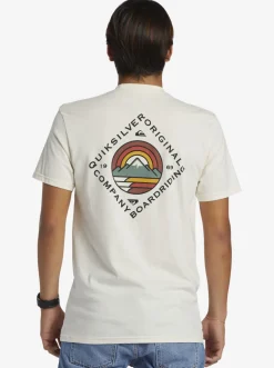 Quiksilver Tees|Scenic View T-Shirt Birch