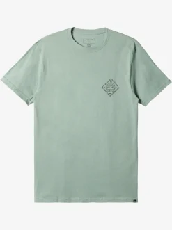 Quiksilver Tees|Scenic View T-Shirt Iceberg Green