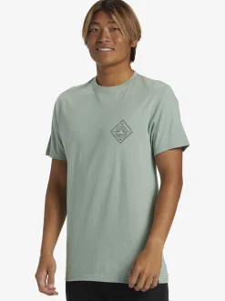 Quiksilver Tees|Scenic View T-Shirt Iceberg Green