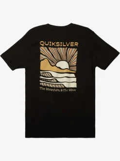 Quiksilver Tees|Sea Brigade T-Shirt Black
