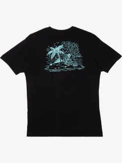 Quiksilver Tees|Send Wax Mtz T-Shirt Black