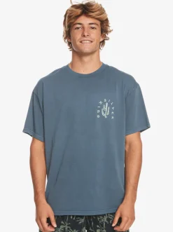 Quiksilver Tees|Silver Lining T-Shirt Dark Slate