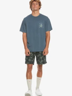 Quiksilver Tees|Silver Lining T-Shirt Dark Slate