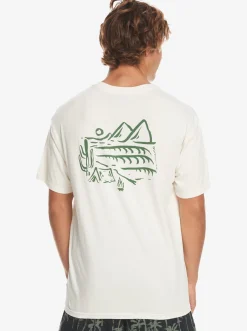Quiksilver Tees|Silver Lining T-Shirt Birch