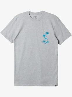 Quiksilver Tees|Skull Island T-Shirt Athletic Heather
