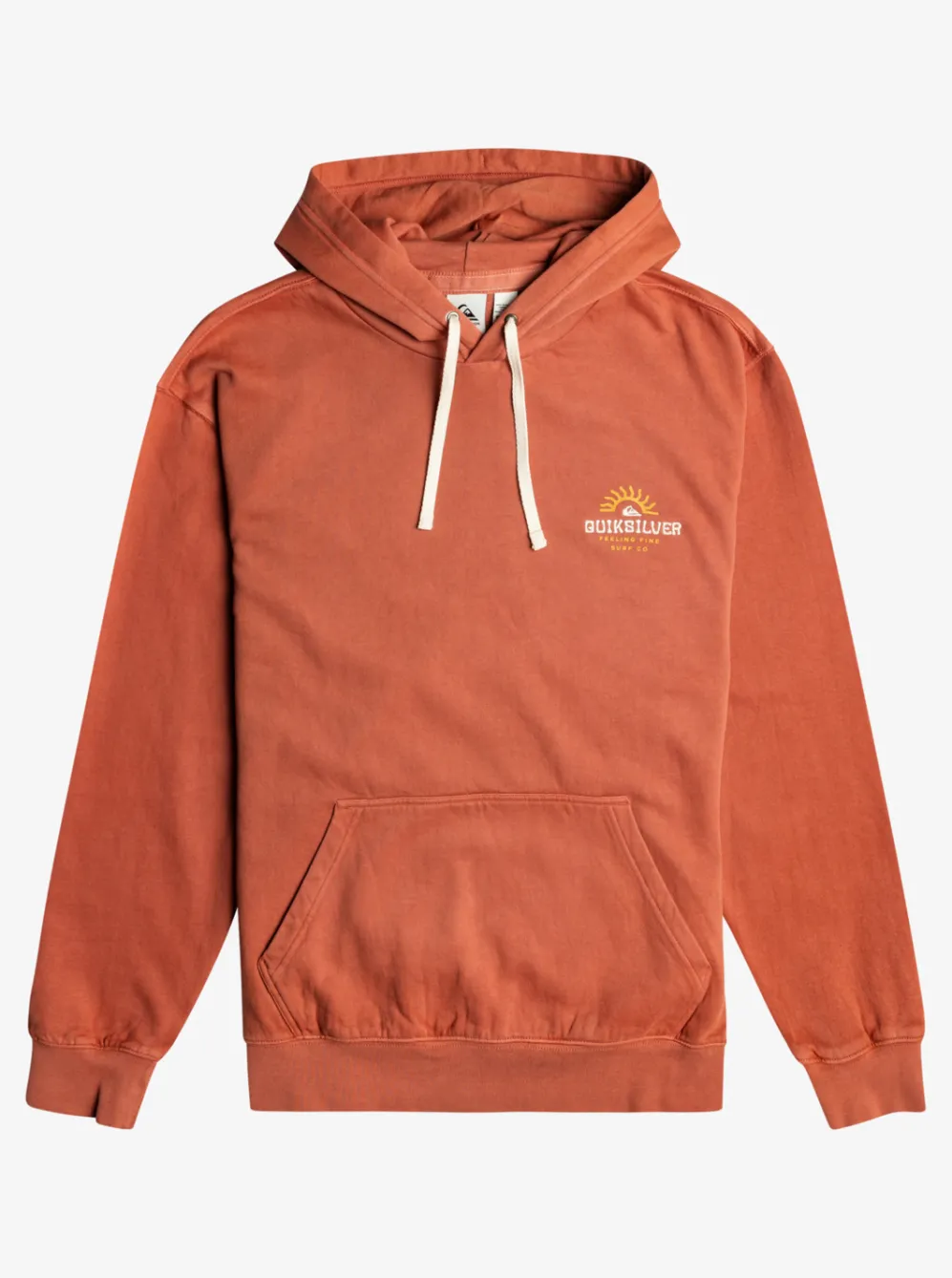 Quiksilver Sweatshirts & Hoodies|Slab Hoodie Baked Clay
