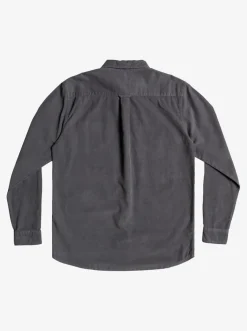 Quiksilver Shirts & Polos|Smoke Trail Long Sleeve Shirt Iron Gate