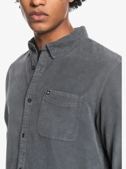 Quiksilver Shirts & Polos|Smoke Trail Long Sleeve Shirt Iron Gate