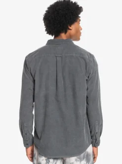 Quiksilver Shirts & Polos|Smoke Trail Long Sleeve Shirt Iron Gate