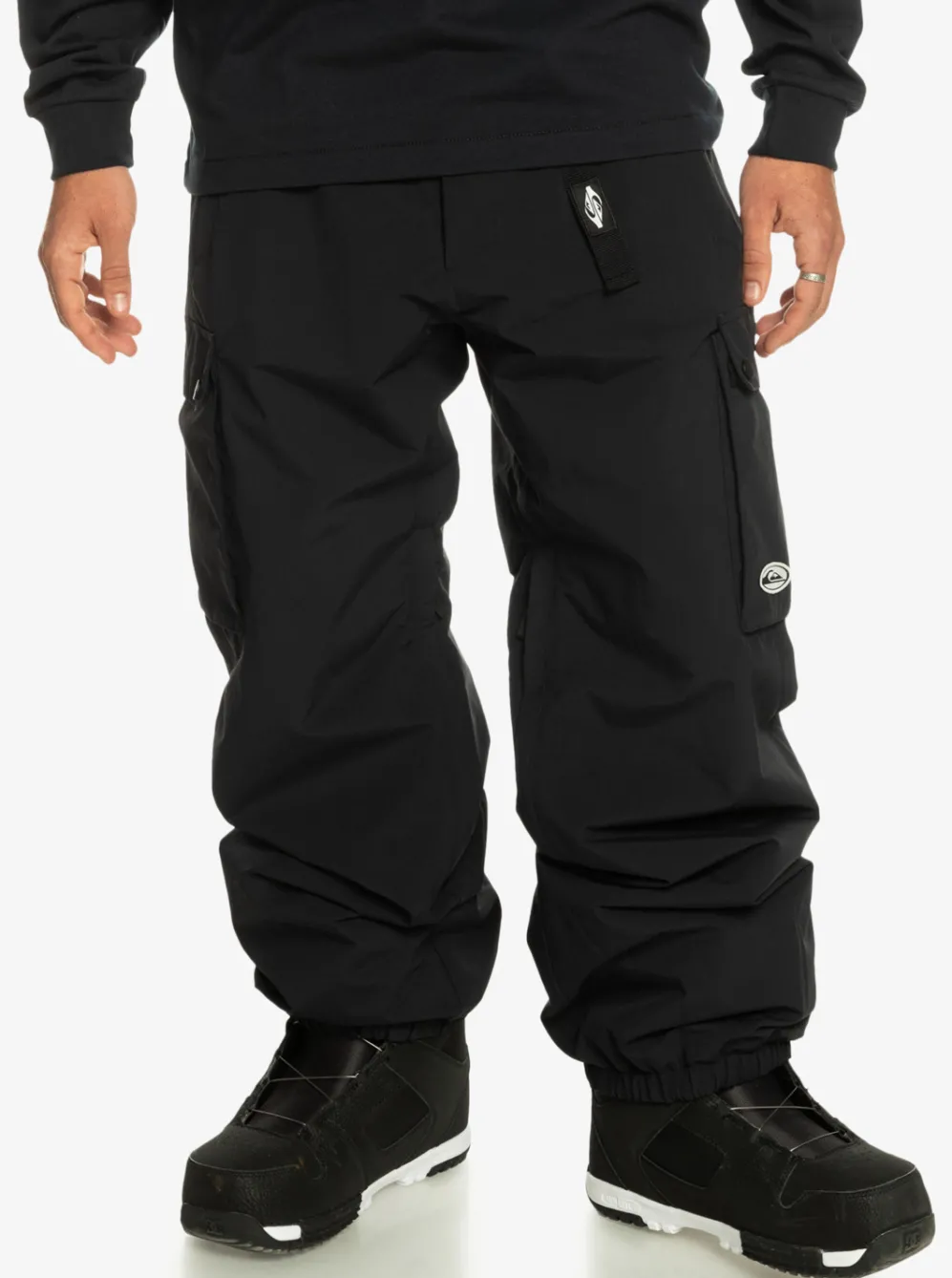 Quiksilver Snow Pants|Snow Down Cargo Technical Snow Pants True Black