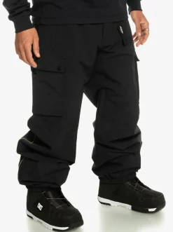 Quiksilver Snow Pants|Snow Down Cargo Technical Snow Pants True Black