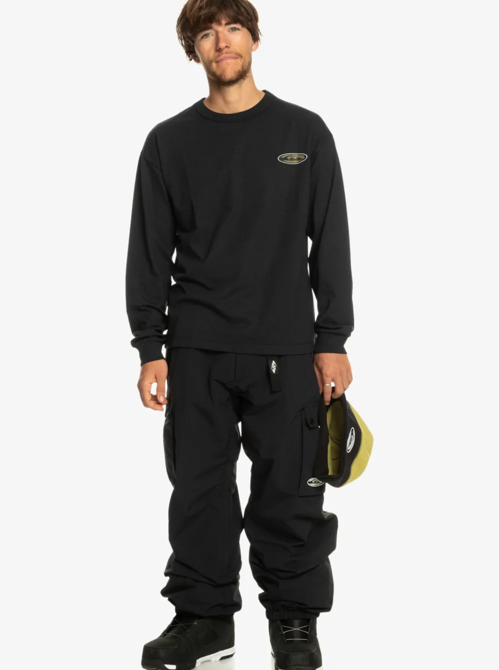 Quiksilver Snow Pants|Snow Down Cargo Technical Snow Pants True Black