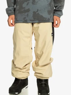 Quiksilver Snow Pants|Snow Down Technical Snow Pants Pale Khaki