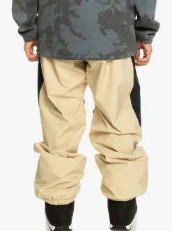 Quiksilver Snow Pants|Snow Down Technical Snow Pants Pale Khaki