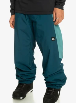 Quiksilver Snow Pants|Snow Down Technical Snow Pants Majolica Blue