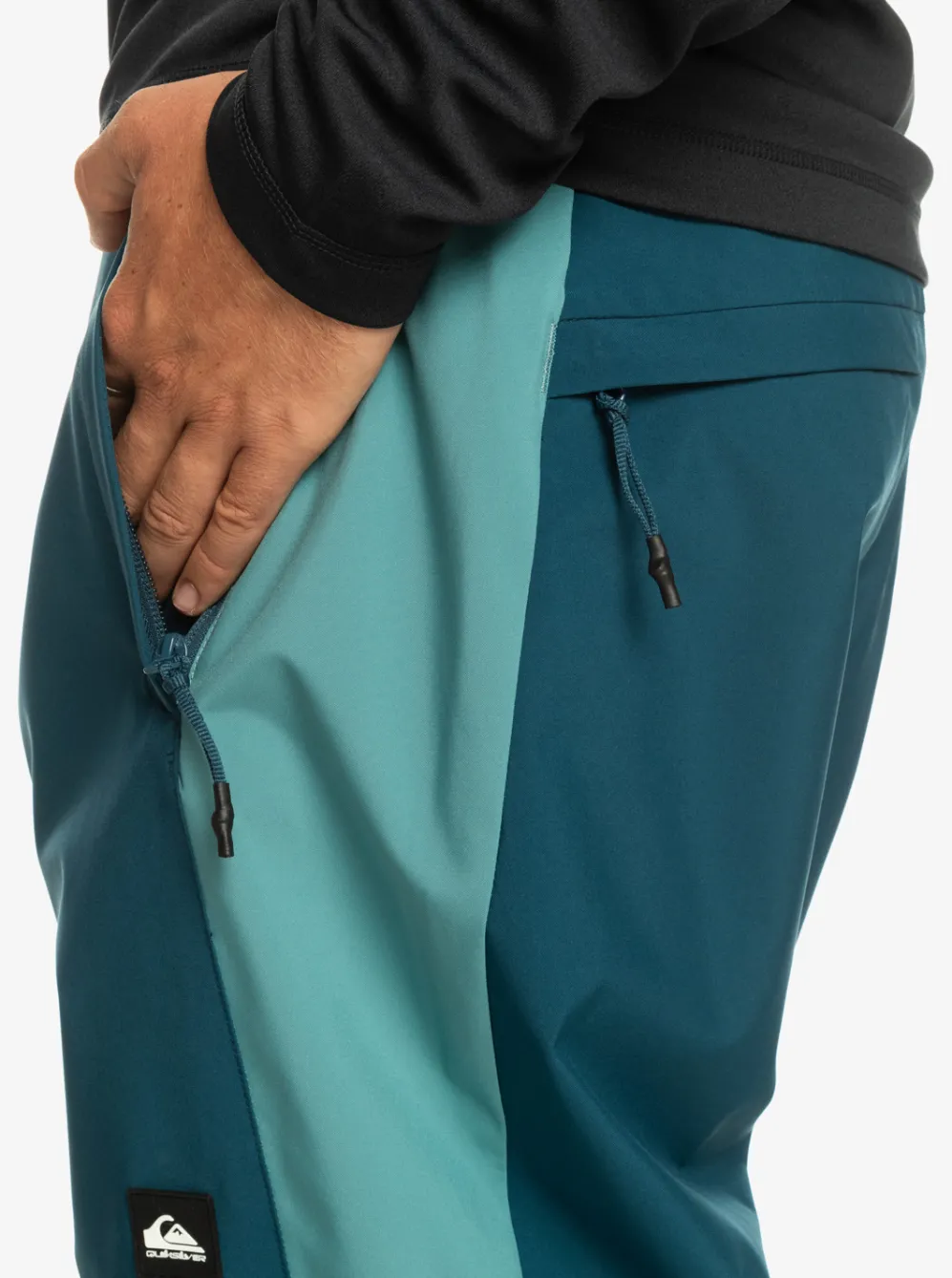 Quiksilver Snow Pants|Snow Down Technical Snow Pants Majolica Blue