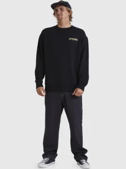 Quiksilver Sweatshirts & Hoodies|Sof Sweatshirt Black