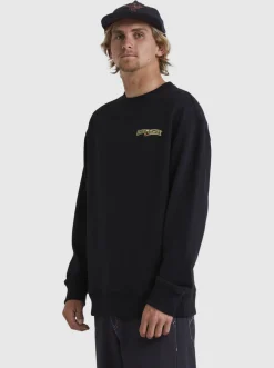 Quiksilver Sweatshirts & Hoodies|Sof Sweatshirt Black