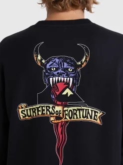 Quiksilver Sweatshirts & Hoodies|Sof Sweatshirt Black