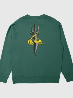 Quiksilver Sweatshirts & Hoodies|Sof Sweatshirt Smoke Pine