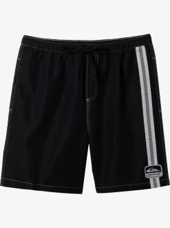 Quiksilver Elastic Waist|Sof Volley 18" Volleys Black