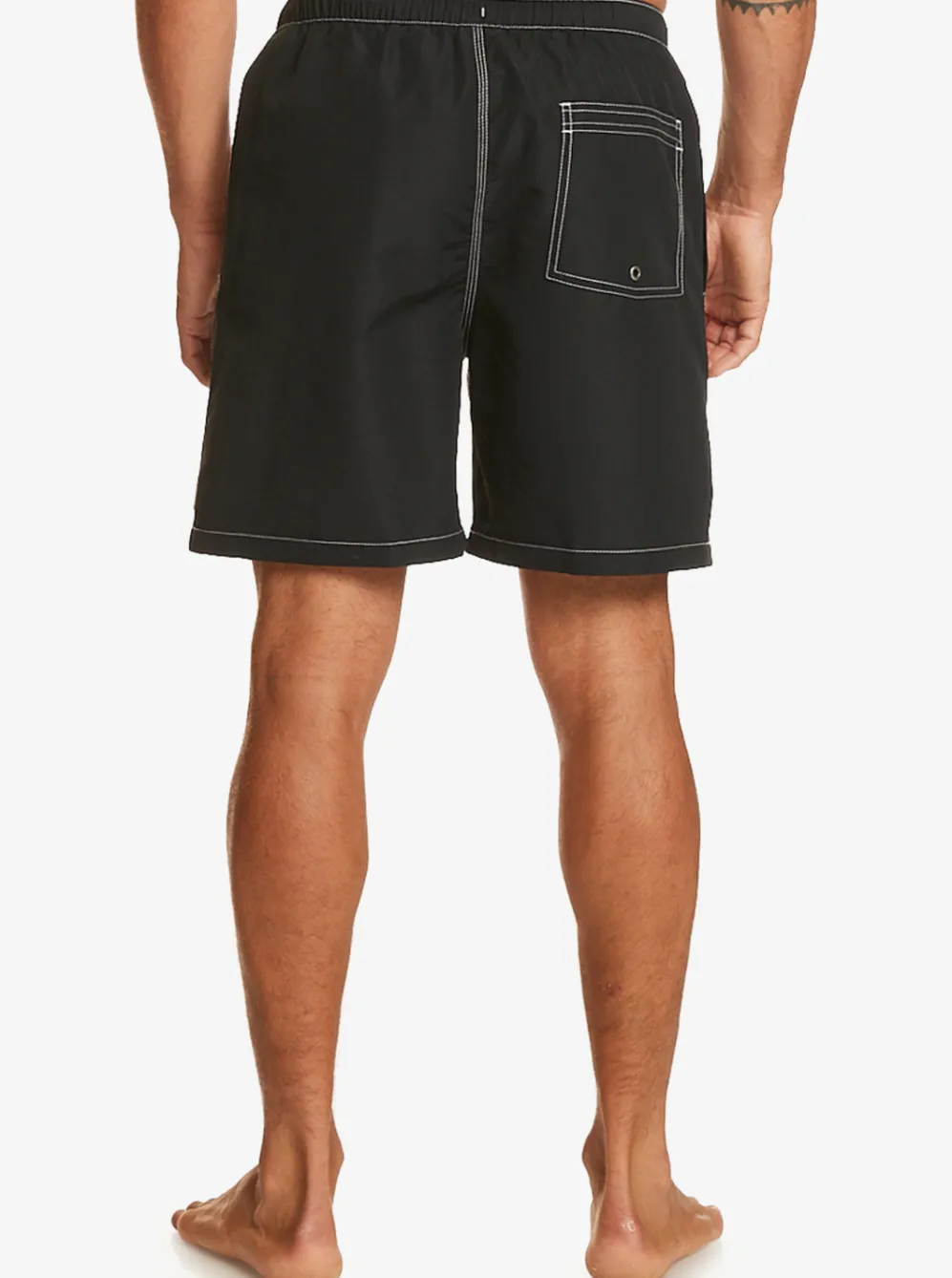 Quiksilver Elastic Waist|Sof Volley 18" Volleys Black
