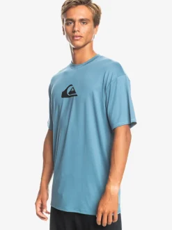 Quiksilver Rashguards|Solid Streak Short Sleeve Upf 50 Surf Tee Provencial